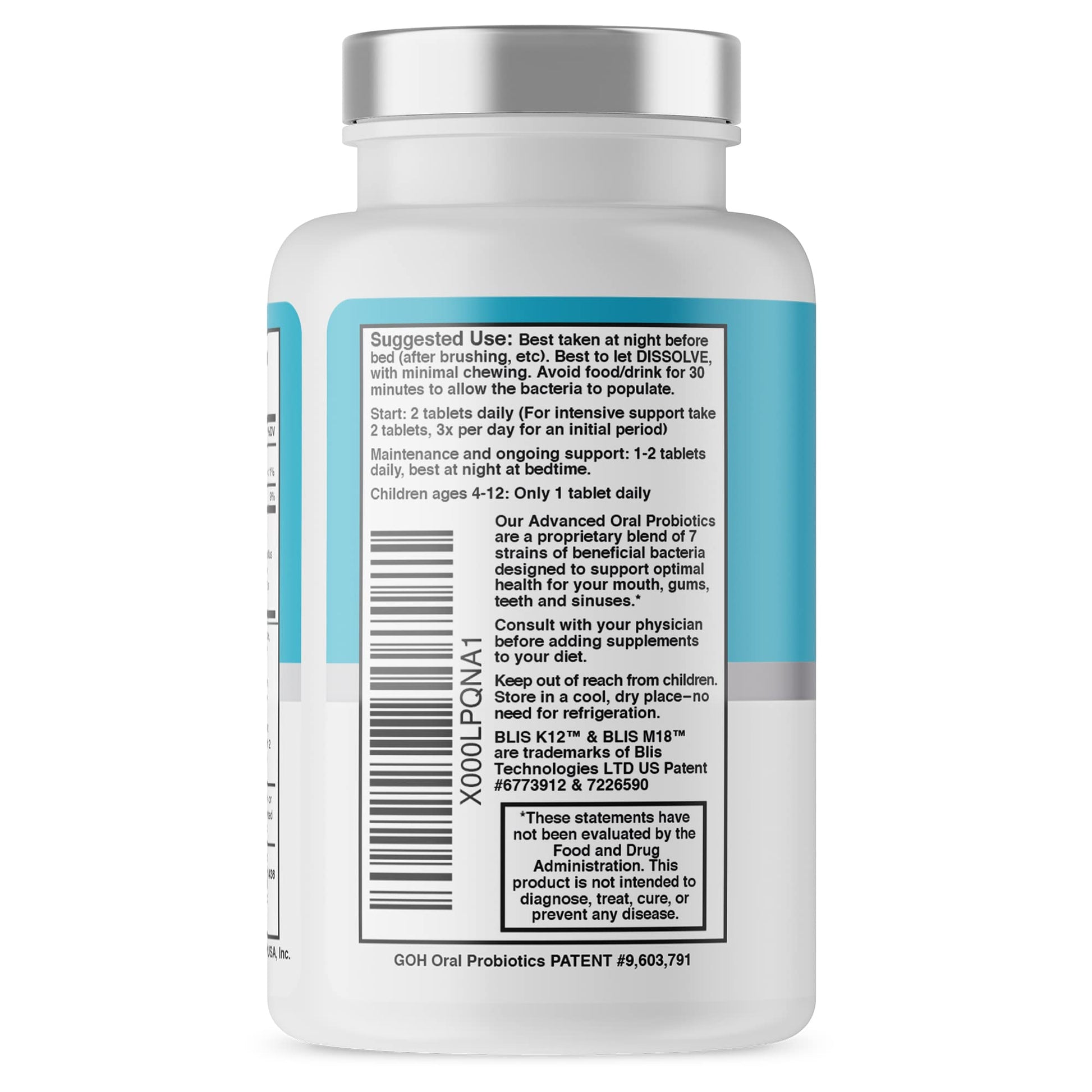 Oral Probiotics for Mouth Bad Breath Treatment for Adults: Dentist Formulated Advanced Great Oral HealthBuy Supplements Australia