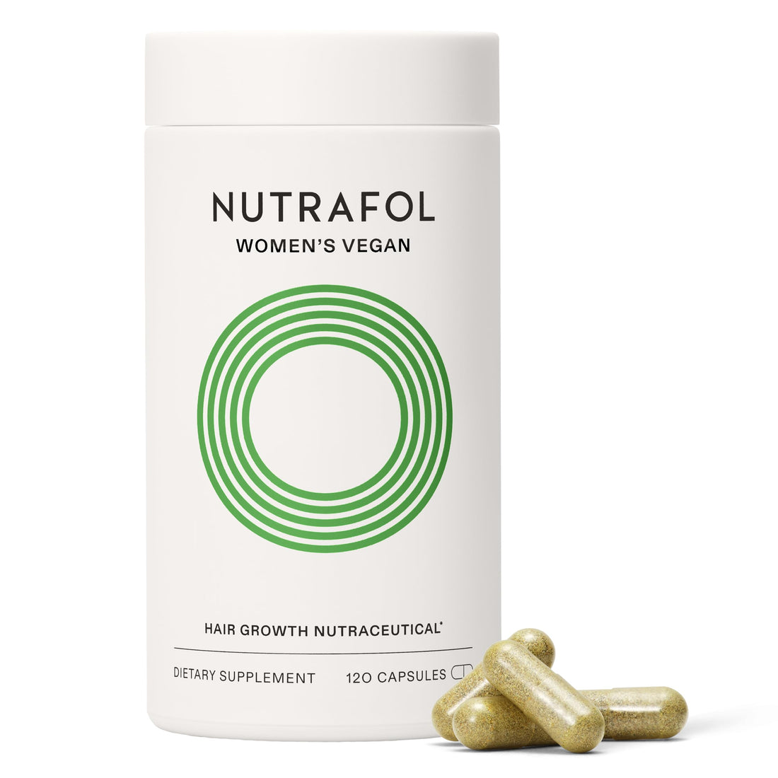 Nutrafol Women's Hair Growth Supplements, For Women 18-44 Years Old, Clinically Tested for Visibly Thicker, Stronger Hair, 100% Vegan Ingredients, Dermatologist Recommended - 1 Month Supply NutrafolBuy Supplements Australia