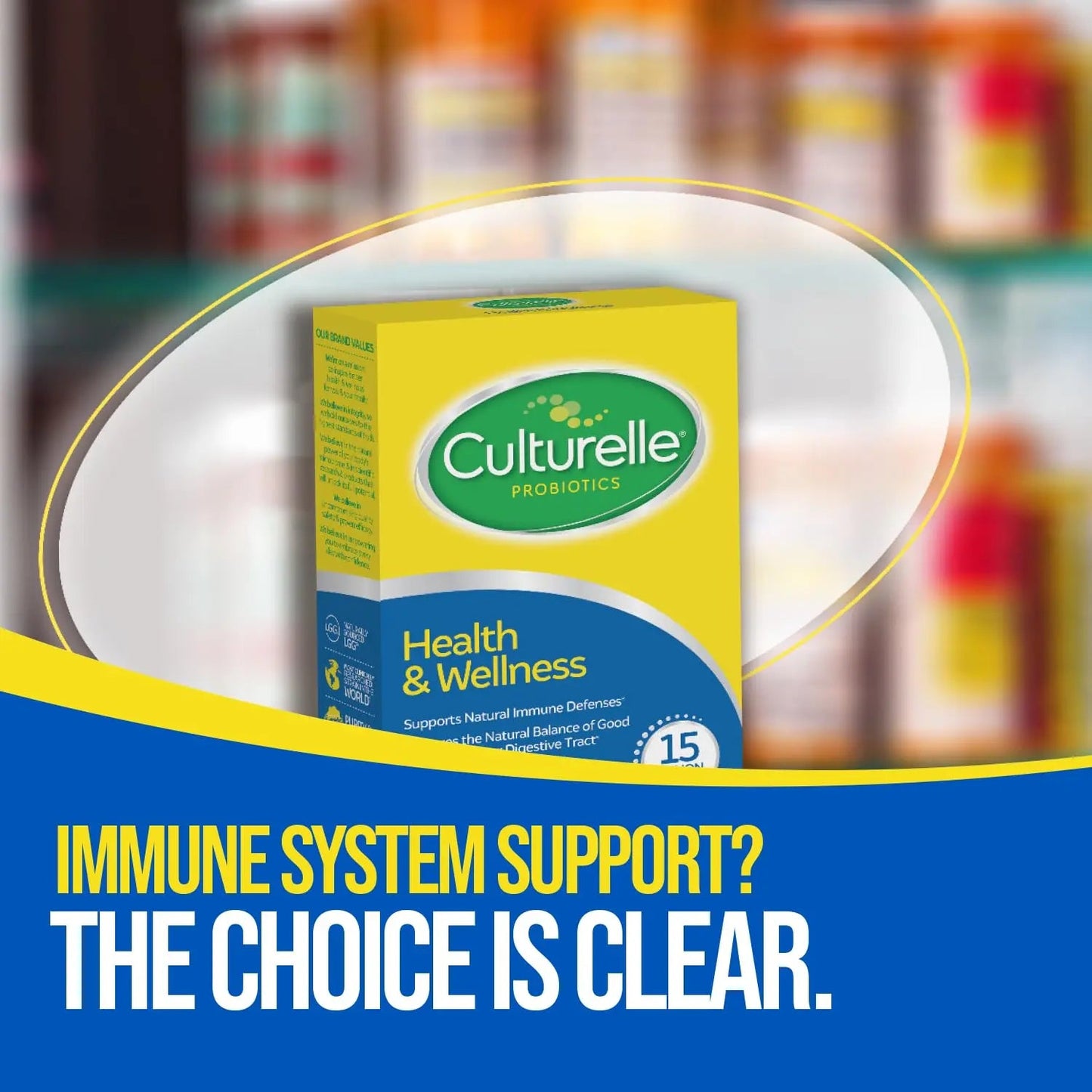 Culturelle Health & Wellness Daily Probiotic for Women & Men - 30 Count - 15 Billion CFUs & A Proven-Effective Probiotic Strain Support your Immune System- Gluten Free, Soy Free, Non-GMO Culturelle buy supplements Au