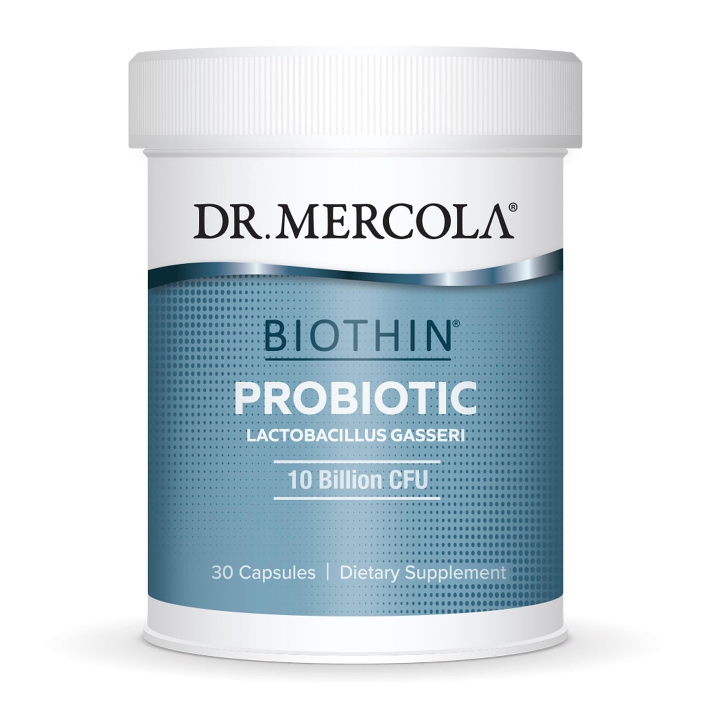 Dr. Mercola Biothin Probiotic - Lactobacillus Gasseri BNR17 - Supports Digestive Health & Metabolism - 30 Delayed-Release Capsules (30 Servings)