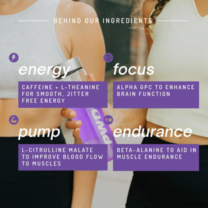 PWDRS Pre-Workout Powder, All Natural Pre Workout for Energy, Pump, Endurance & Strength PWDRS