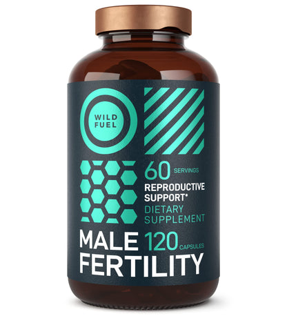 Fertility Supplements For Men Prenatal Vitamin - Maca Root, Ashwagandha, L Arginine WILD FUEL