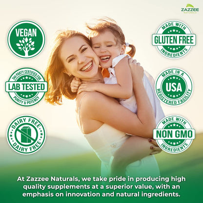 Zazzee Extra Strength Complete Prenatal Multi Complex, 120 Vegan Capsules, 2 Month Supply Zazzee