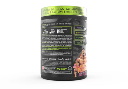 Larry Wheels' PR Preworkout - Enhance Performance with 6g Citrulline, 3.2g Beta Alanine PR Sciences