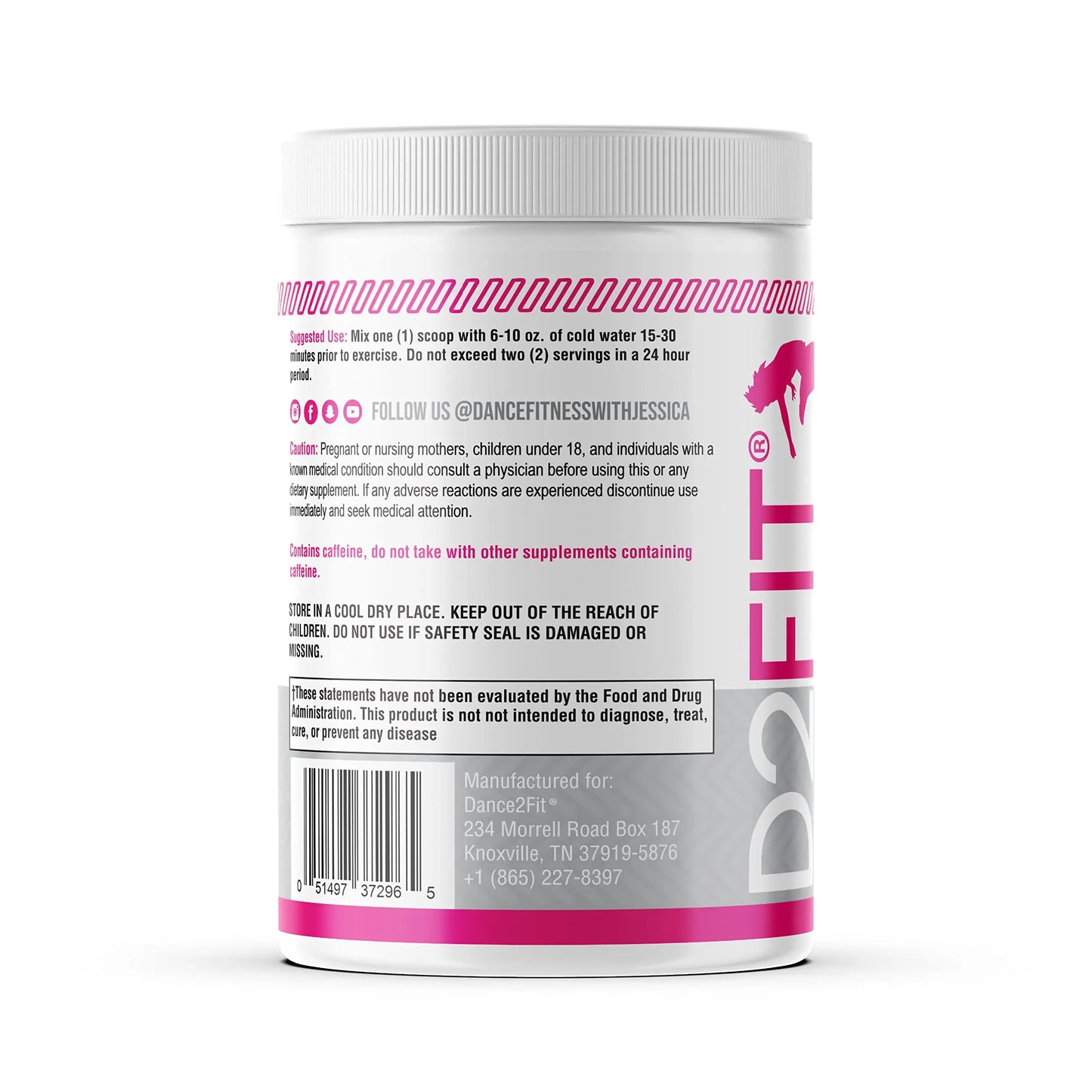 D2Fit (by Jessica Bass Women’s Pre Workout Multi Collagen (2.5g) + Biotin (150mcg) D2Fit
