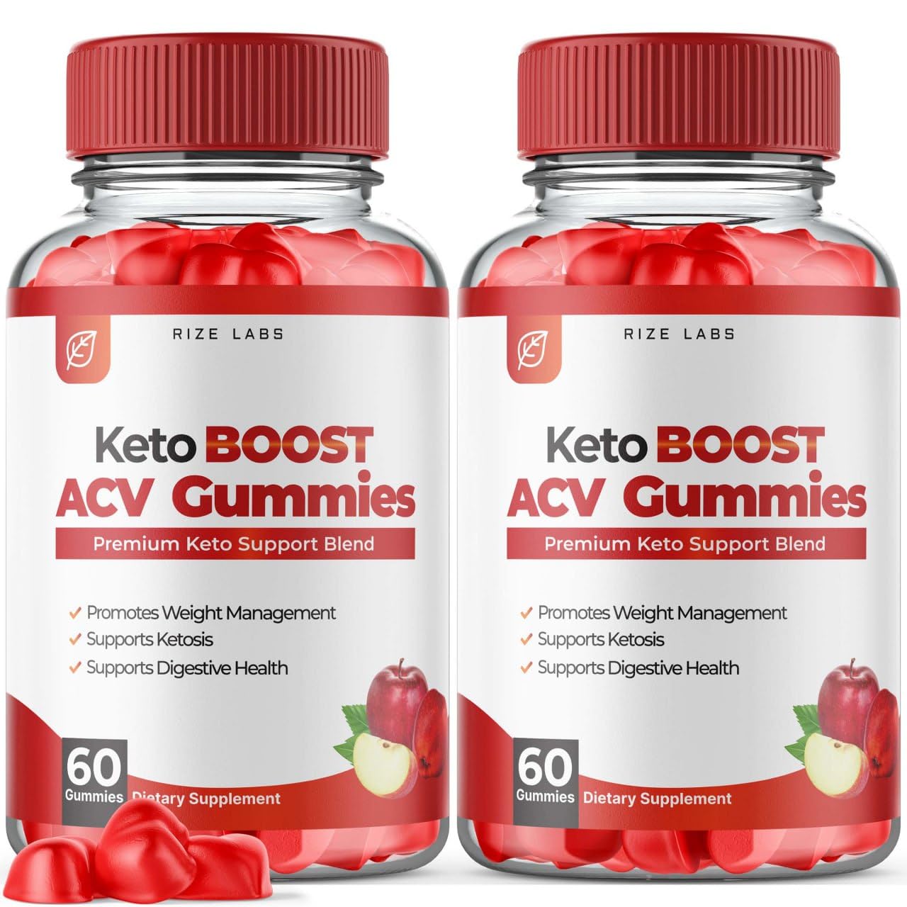 (2 Pack) Keto Boost ACV Gummies - Keto Boost ACV Gummies for Advanced Weight Loss rize labs
