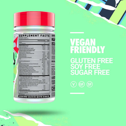 GHOST Multi Multivitamin for Men & Women, 90 Capsules - Loaded with 21 Vitamins GHOST