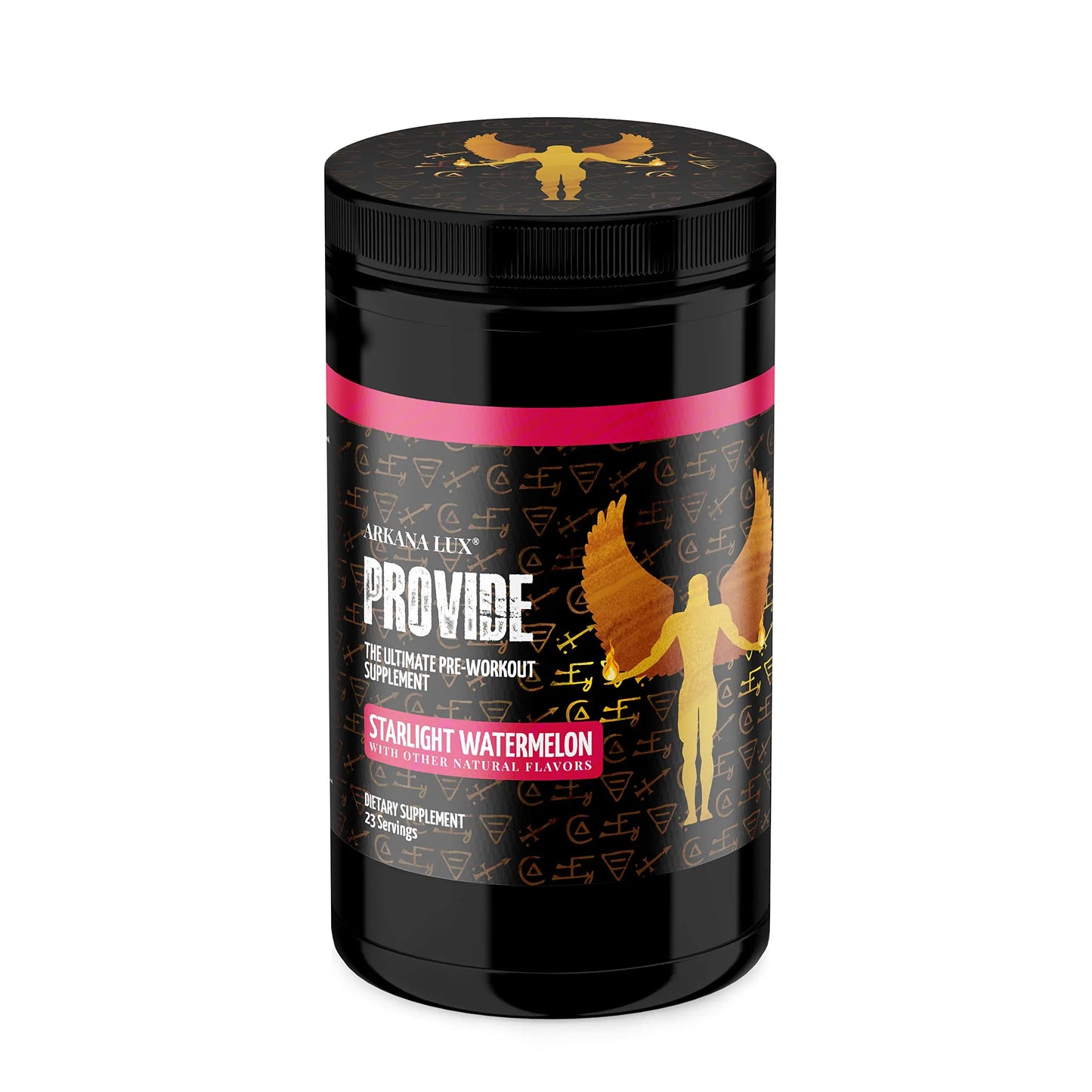 Arkana Lux Provide Pre-Workout Supplement with Beta Alanine, L-Citrulline, Glycerol Arkana Lux
