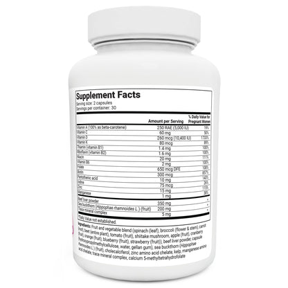 Dr. Berg Natural Prenatal Vitamins for Women (Pregnant & Nursing) - Prenatal Vitamins Dr. Berg Nutritionals