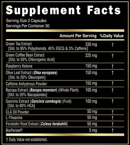 Motiv-8 Performance Pre-Workout Capsules, Natural, Feel Good Energy, No Crash or Jitters Motiv-8