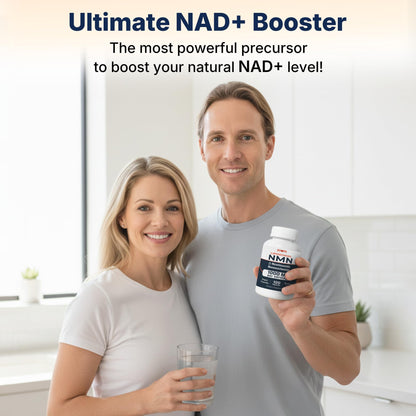 NMN Supplement 1000 mg Pure Nicotinamide Mononucleotide - NAD Precursor for Energy, Cellular Renewal & Longevity Support - Mitochondrial Support 120 Capsules - Vegan, Non GMO, Gluten Free MOM NUTRIXBuy Supplements Australia