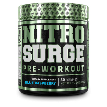 Jacked Factory NITROSURGE Pre Workout Supplement, Growth Surge Post Workout Muscle Jacked Factory