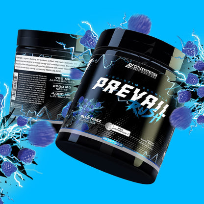 Cutler Nutrition High Stim Pre Workout Powder Prevail Rush Preworkout for Men & Women Cutler NutritionBuy Supplements Australia