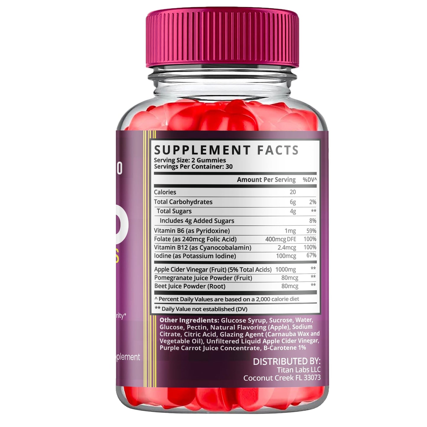 (2 Pack) Tropiketo Keto ACV Gummies, Tropiketo Keto, Tropiketo Gummies Advanced ACV Titan Labs