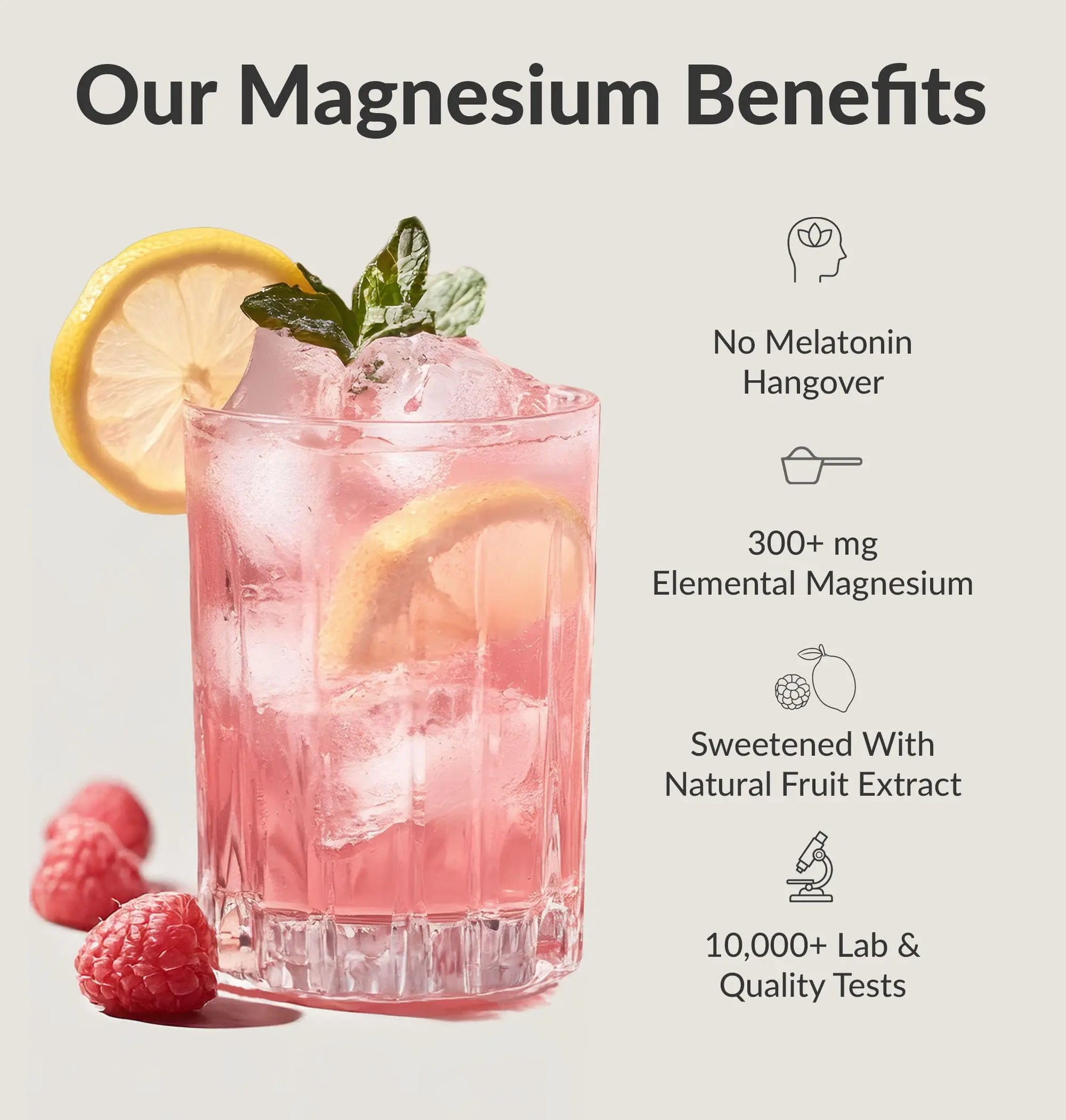 BIOptimizers Magnesium Breakthrough Drink - 8 Forms of Magnesium, Electrolytes, Sleep Health, Stress, Muscle Recovery, Heart Support | Glycinate, BIOptimizers