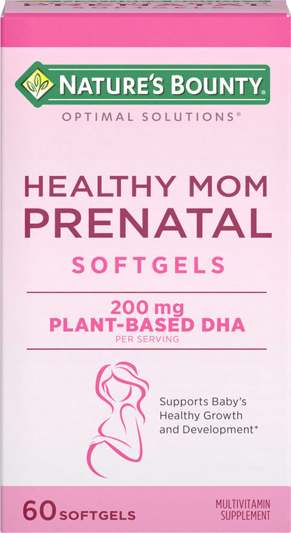 Nature's Bounty Prenatal Multivitamin, Dietary Supplement, Supports Baby's Healthy Nature's Bounty