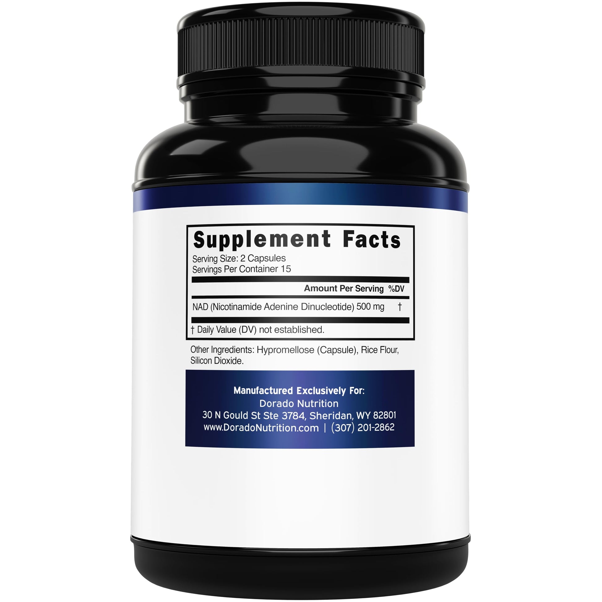 NAD Supplement (500mg of 95% Pure NAD+ Per Serving) NMN Supplement, NAD Nicotinamide Riboside Support (Third Party Tested, Vegan Safe, Non-GMO, No Fillers, & Made in the USA - 30 Vegan Capsules) DORADO NUTRITIONBuy Supplements Australia