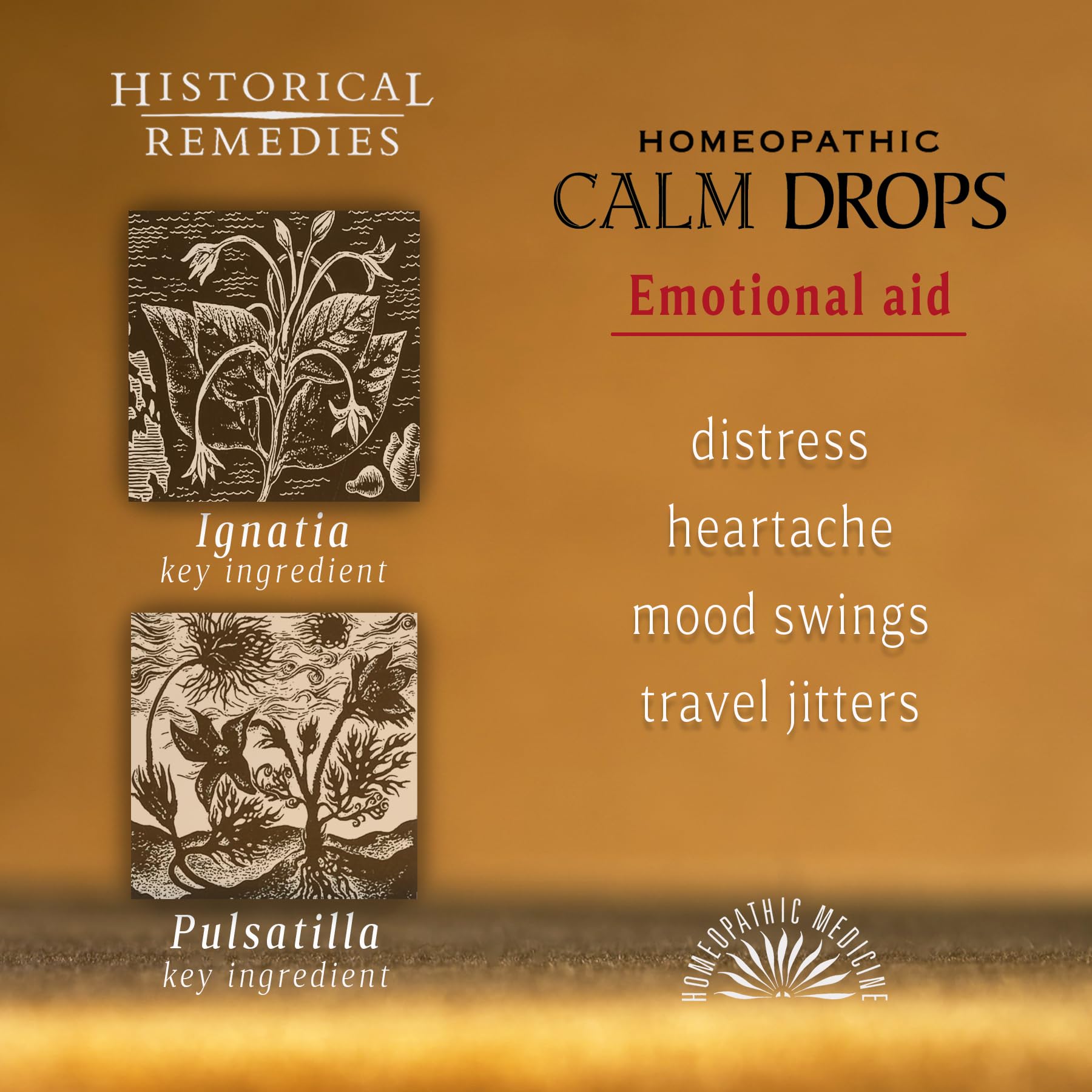 Historical Remedies Calm Drops Homeopathic Lozenges (6 Pack)| Natural Care for Emotional Relief, Vegan & Gluten-Free Organic Vanilla Flavor Drops to Promote Relaxation and a Sense of Calm Historical Remedies buy supplements Au
