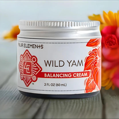 Four Elements 4E Wild Yam Organic Balancing Cream for Women -1st Place Winner Four Elements 4E
