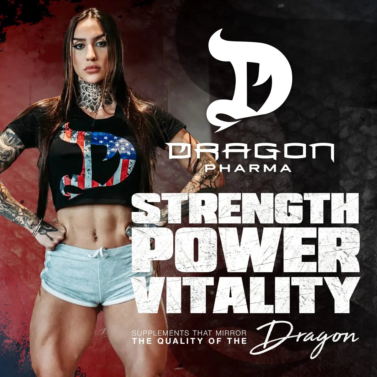 DRAGON PHARMA Venom Extreme Potency Pre-Workout, Laser Sharp Focus + Energy DRAGON PHARMA