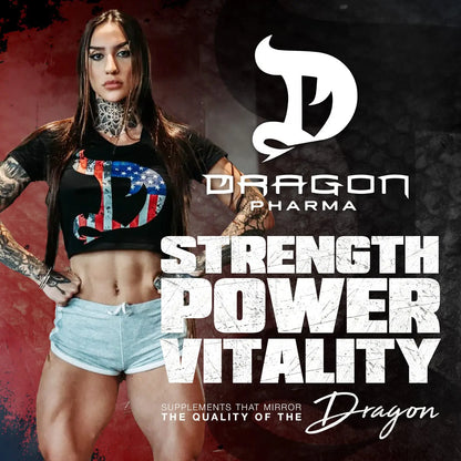 DRAGON PHARMA Venom Extreme Potency Pre-Workout, Laser Sharp Focus + Energy DRAGON PHARMA