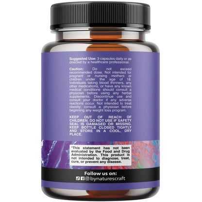 Triple Magnesium Complex Supplement - High Absorption Magnesium Glycinate, Malate & Taurate Blend for Muscles, Energy Support & Heart Health - Triple Mg Complex 400 mg Capsules - 120 Count Natures Craft buy supplements Au