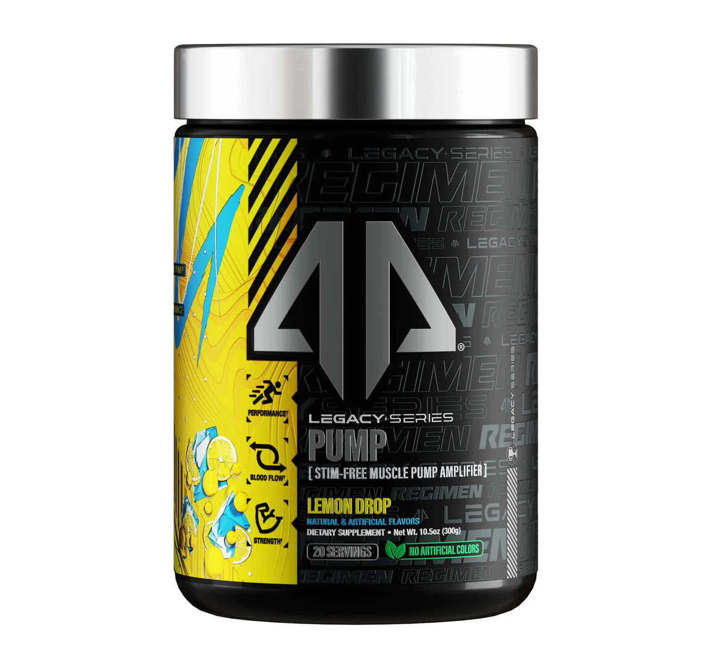 Legacy Series Pump Stim Free Muscle Pump Amplifier Pre-Workout Powder by AP Sports AP Regimen