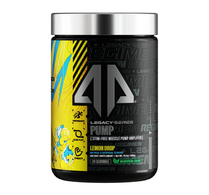 Legacy Series Pump Stim Free Muscle Pump Amplifier Pre-Workout Powder by AP Sports AP Regimen