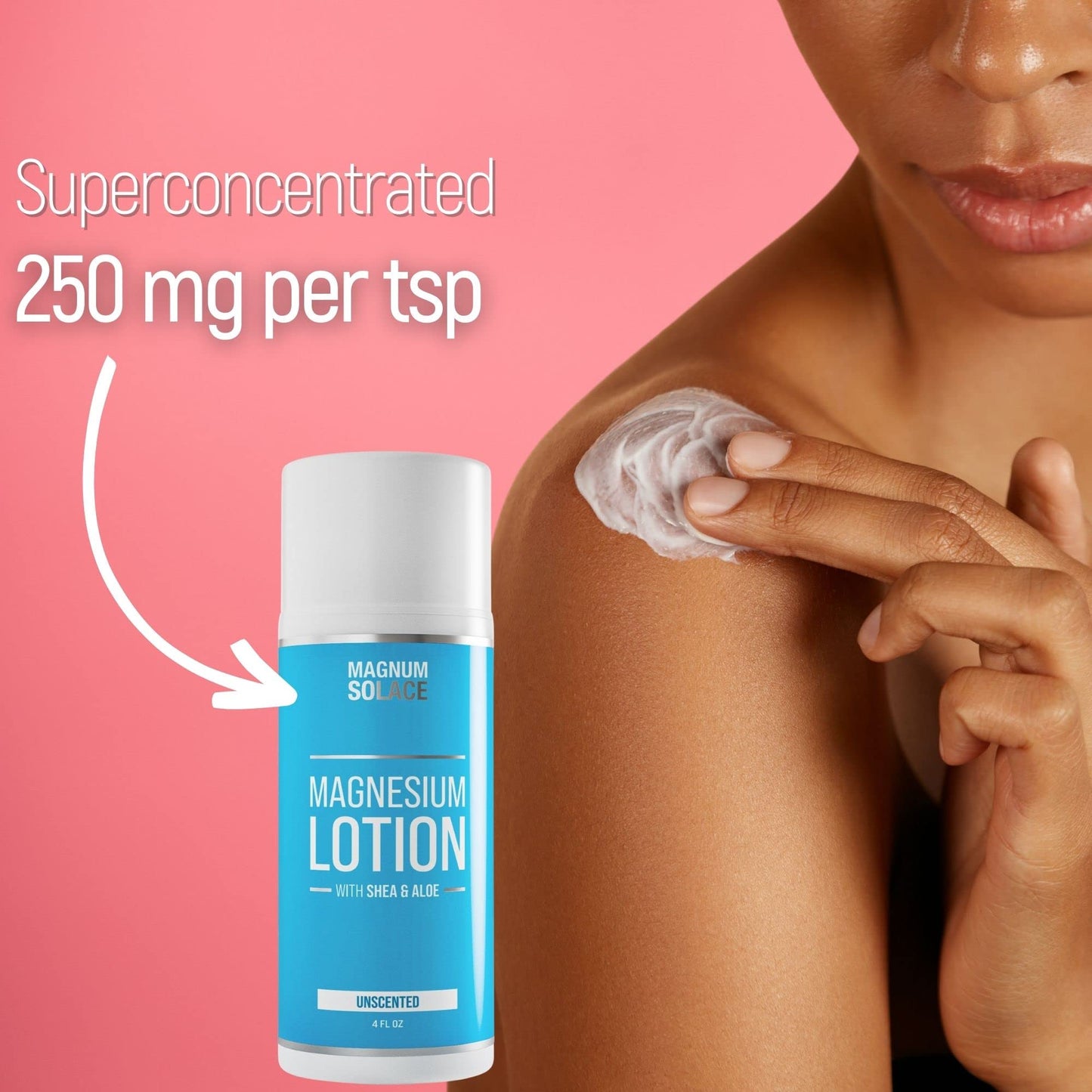 Magnesium Lotion with Shea Butter – Apply to Legs – Alternative to Topical Magnesium Cream Magnum SolaceBuy Supplements Australia