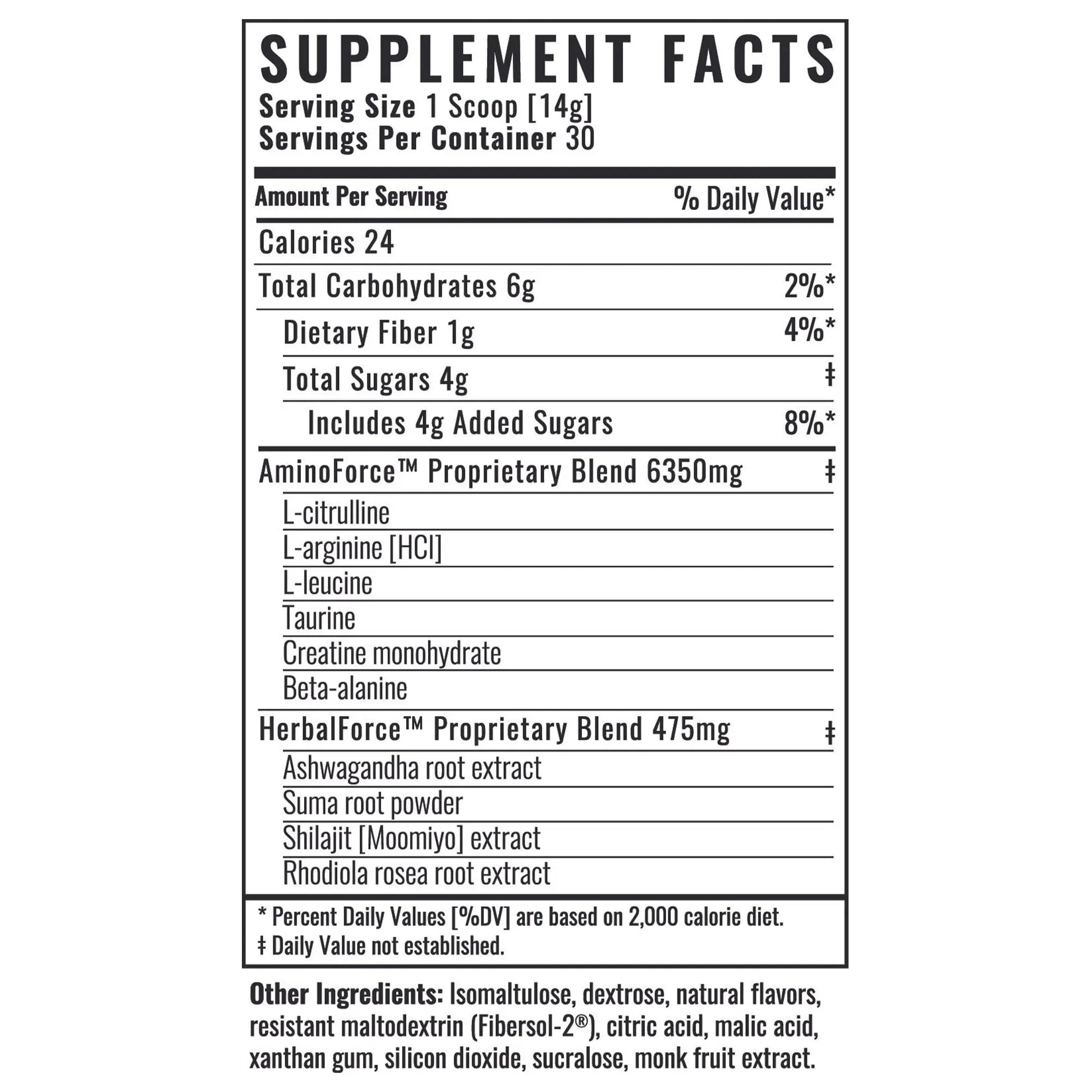 Wilderness Athlete - Brute Force (Caffeine Free Preworkout) | Stim Free Pre Workout Energy Wilderness Athlete