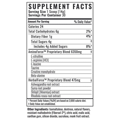 Wilderness Athlete - Brute Force (Caffeine Free Preworkout) | Stim Free Pre Workout Energy Wilderness Athlete