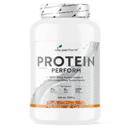 Protein Perform Whey Isolate & Hydrolysate Powder | Naturally Occurring Glutamine and Amino Acids Life Perform