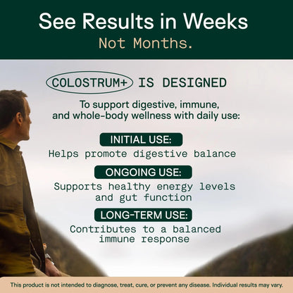 Adapt Naturals Colostrum Supplement with Lactoferrin & Beta-Glucan, Bio-Avail Grass Fed Bovine Colostrum Powder for Gut Health, Immune Support & Vitality | Non-GMO, 2500mg, Unflavored - 30 Days Supply ADAPT NATURALS BY CHRIS KRESSER buy supplements Au