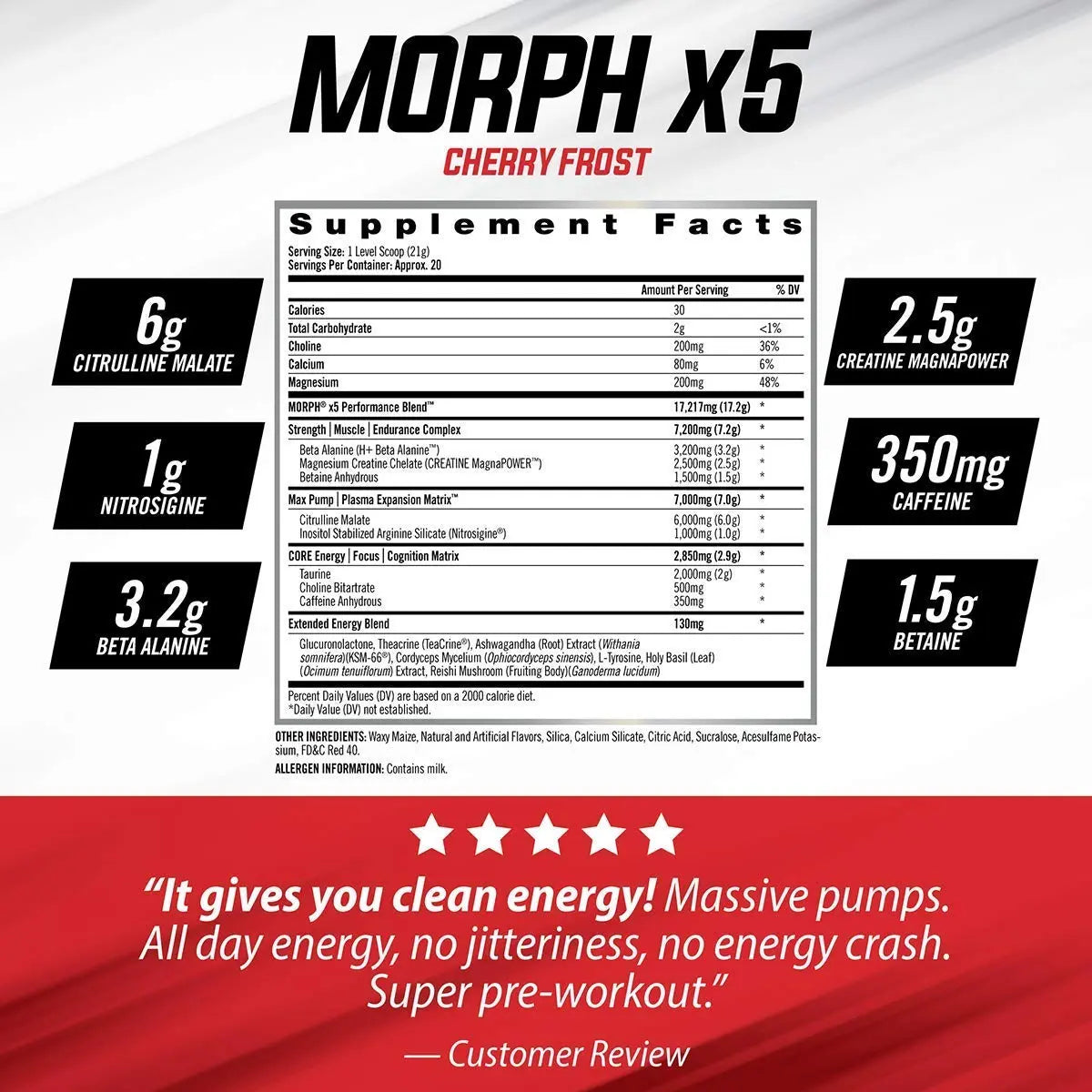 iSatori Morph Xtreme Intense Pre Workout - Bombsicle (20 Servings) Classic Blender Bottle iSatori