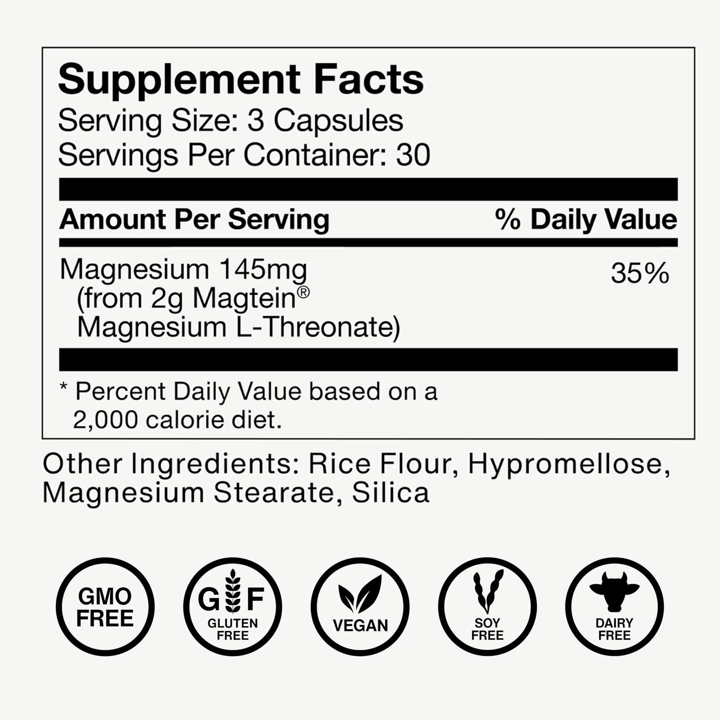 Momentous Magtein Magnesium L-Threonate - Brain & Rest Support Supplement - Boosts Cognitive Function & Sleep Quality Momentous