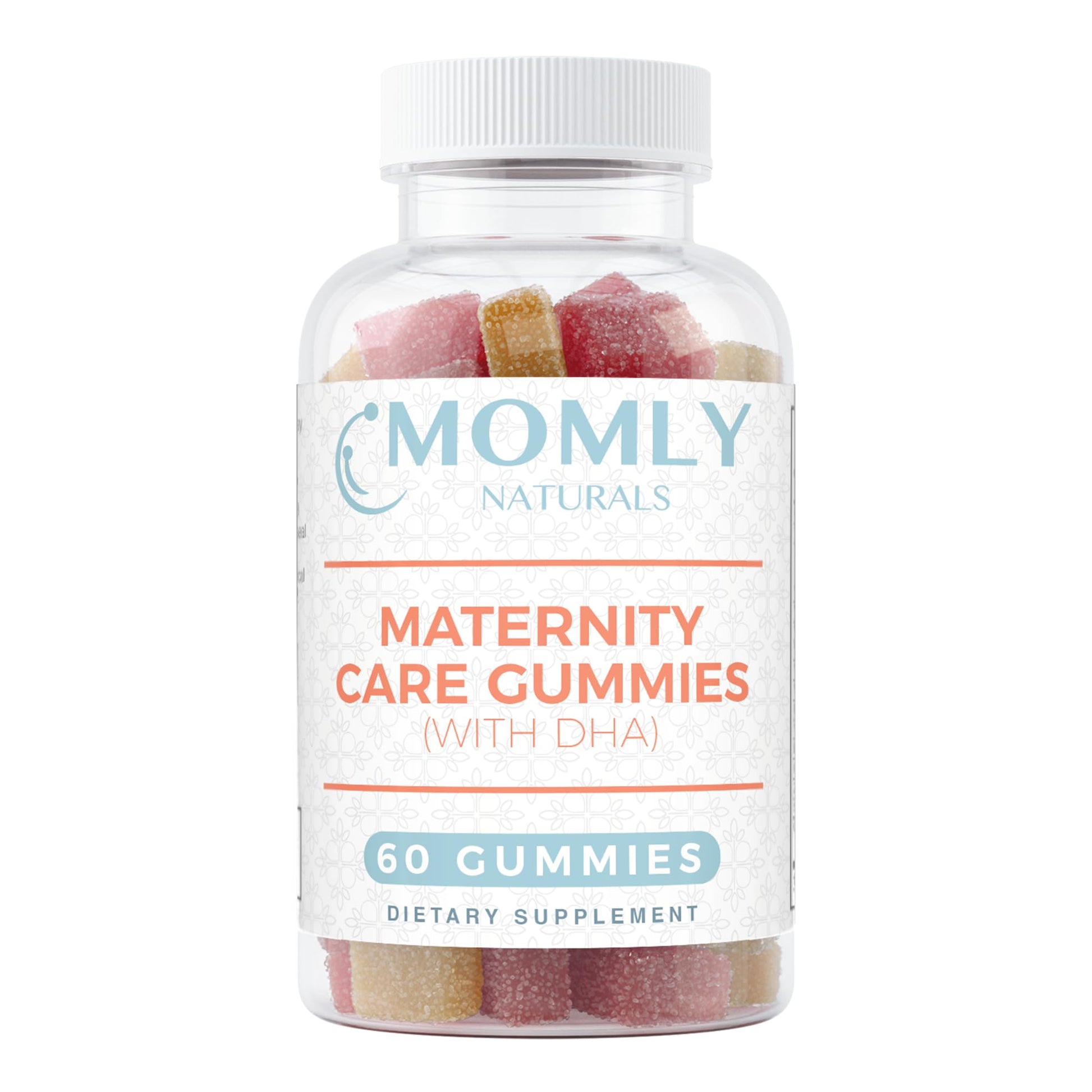 Momly Naturals Maternity Care Gummies Prenatal Vitamins - Prenatal Gummies w/DHA, Vitamin D3 Momly Naturals