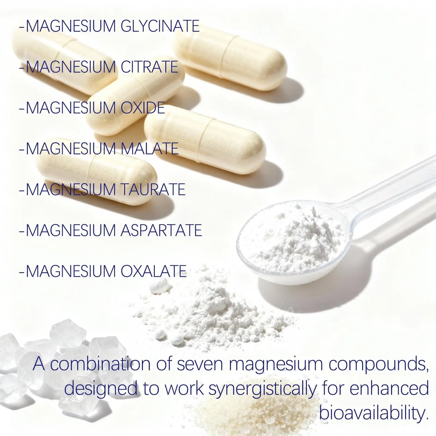 Magnesium Complex 1000mg - 7-in-1 Supplement with Glycinate, Citrate & Malate - Supports Muscle Relaxation, Sleep, Heart Health - High Absorption Capsules, 90 Count (1) CellJuvMax buy supplements Au