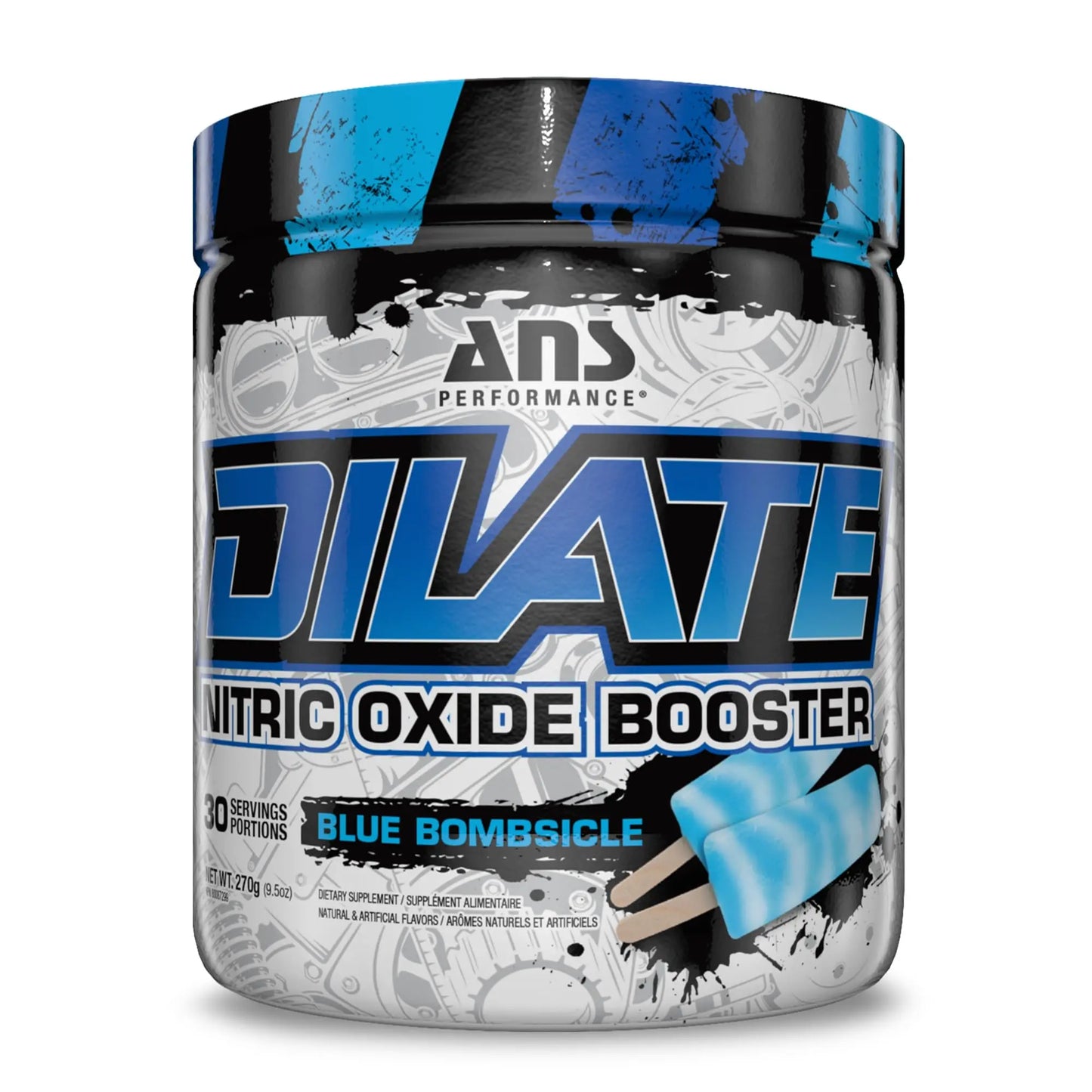 ANS Performance Dilate Pump PreWorkout Powder - Dietary Supplement - Maximizes ANS Performance