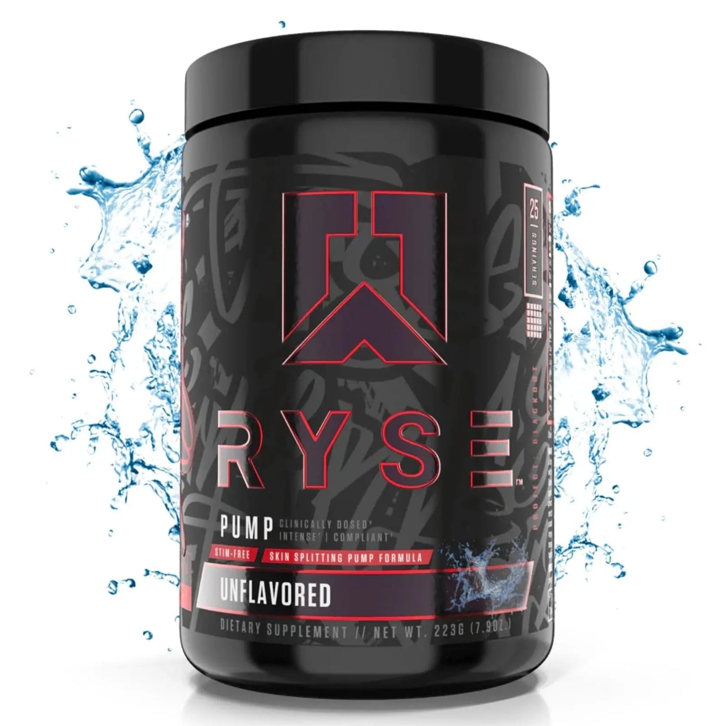 RYSE Up Supplements Project Blackout Pump Powder | Pump, Power, Endure | Betaine RYSE Up Supplements