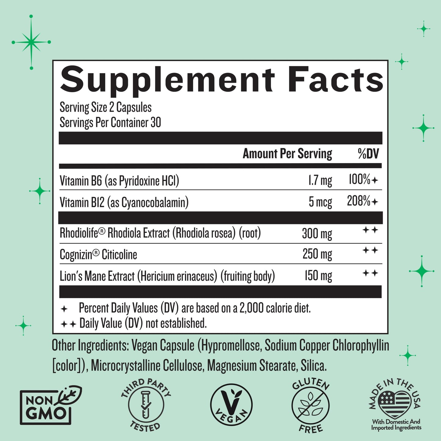 Legendairy Milk Clever Girl - Focus Supplement with Lion’s Mane & Citicoline - Nootropic Lions Mane Supplement for Memory, Focus & Mental Clarity, 30 Servings Legendairy MilkBuy Supplements Australia