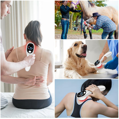 yofalo Cold Laser Human/Vet Device with LED Display Targets Joint and Muscles Directly yofalo