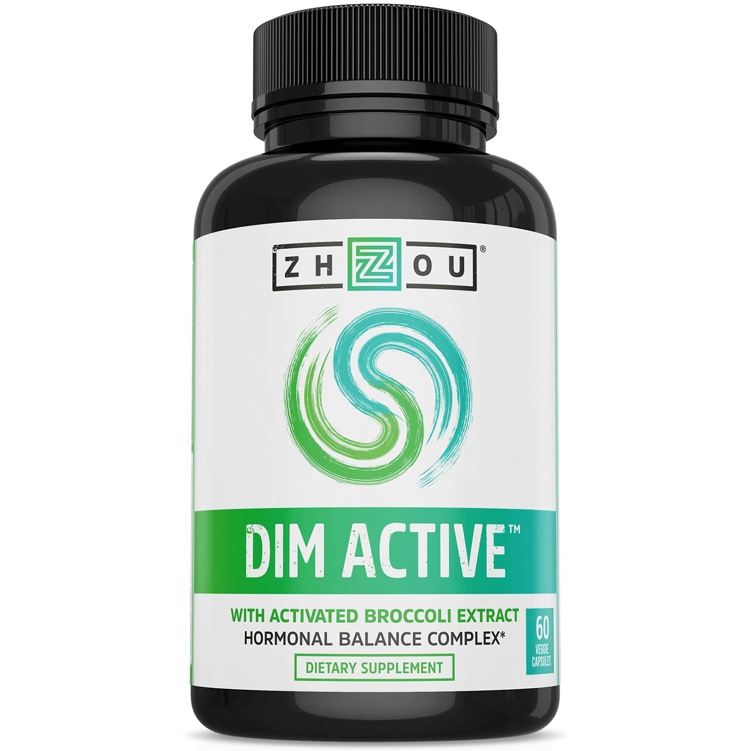 Zhou DIM Active | Menopause & Estrogen Metabolism Supplement with 250mg DIM Plus Zhou Nutrition