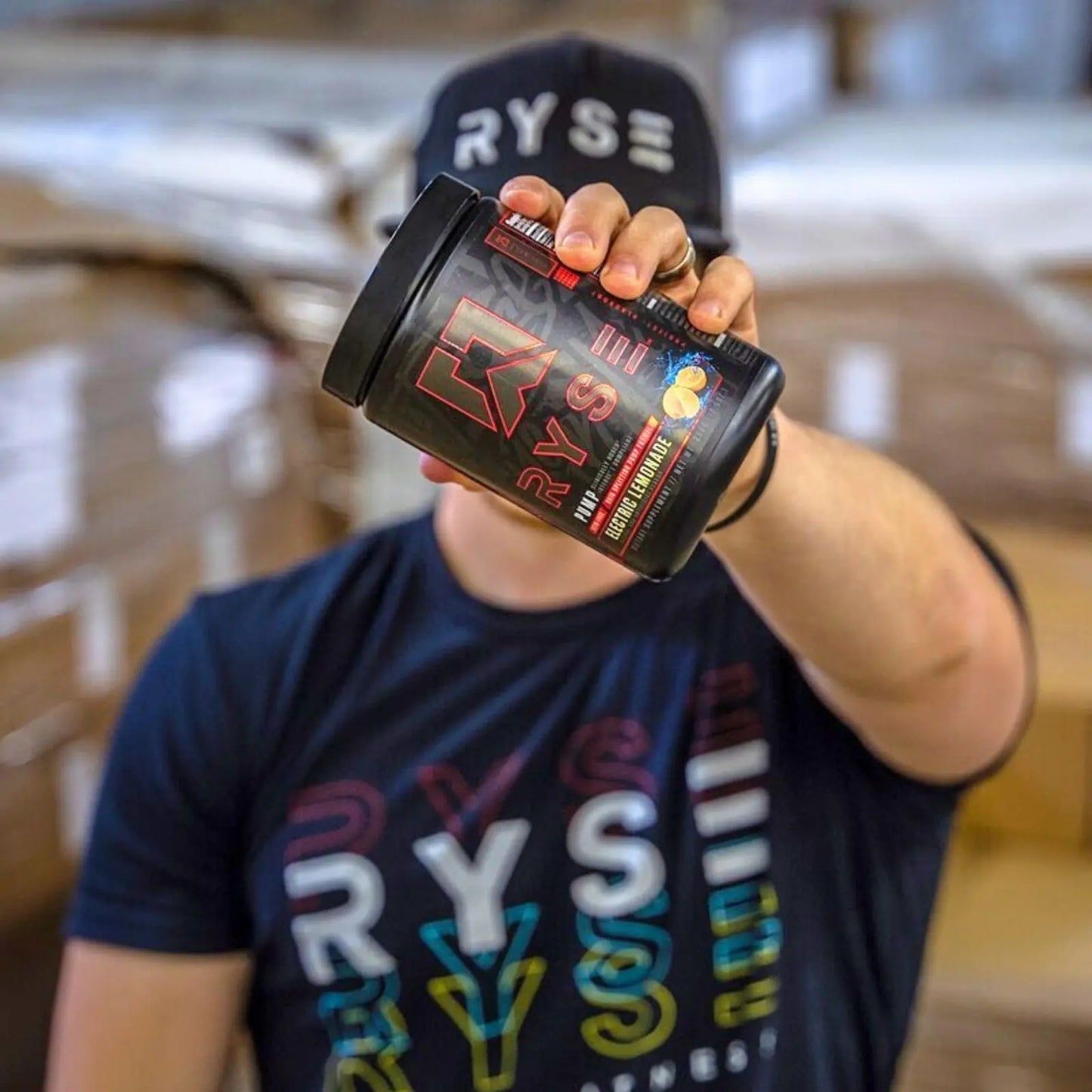 RYSE Up Supplements Project Blackout Pump Powder | Pump, Power, Endure | Betaine RYSE Up Supplements