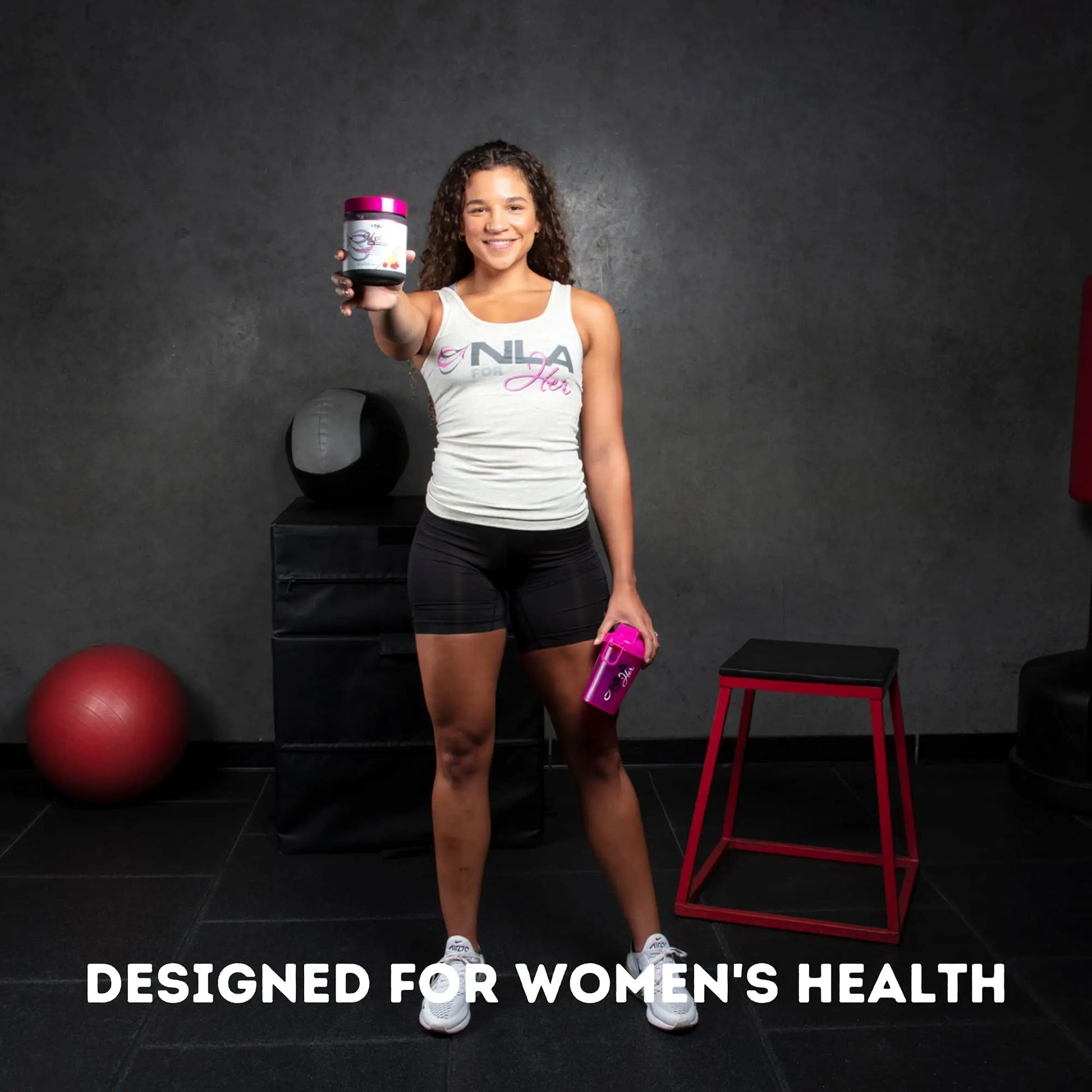 NLA for Her Pre/Intra Workout Stack (Includes Her Thermogenic Amino Georgia Peach NLA for Her