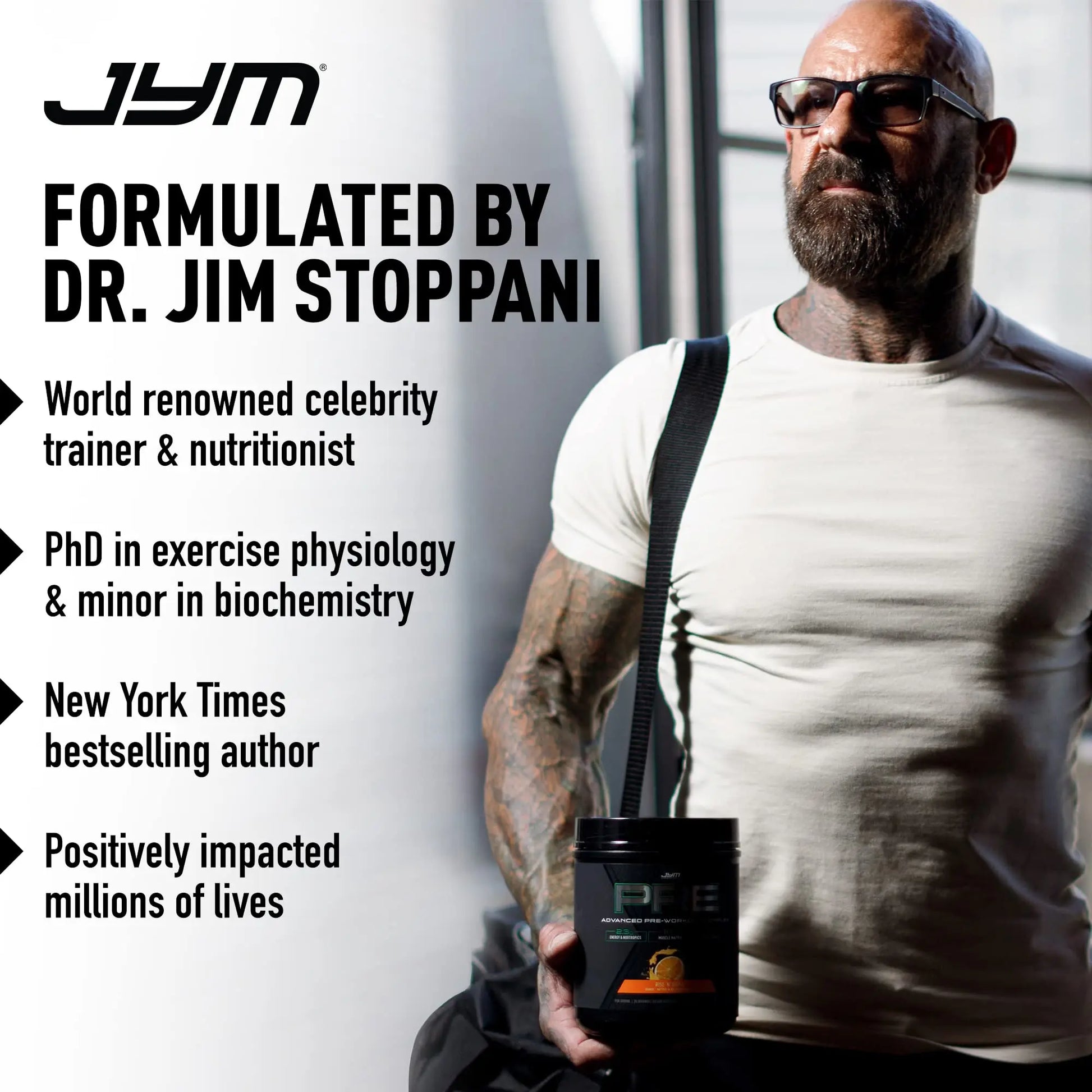 PRE JYM X - Rise N' Grind JYM Supplement Science