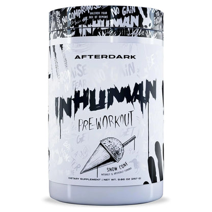 AFTERDARK INHUMAN Pre-Workout Powder, Enhanced Mind-Muscle Connection AFTERDARK