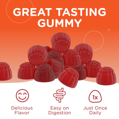 Zahler - Apple Cider Vinegar Gummies Kosher & Delicious ACV for Women Men Raw Zahler