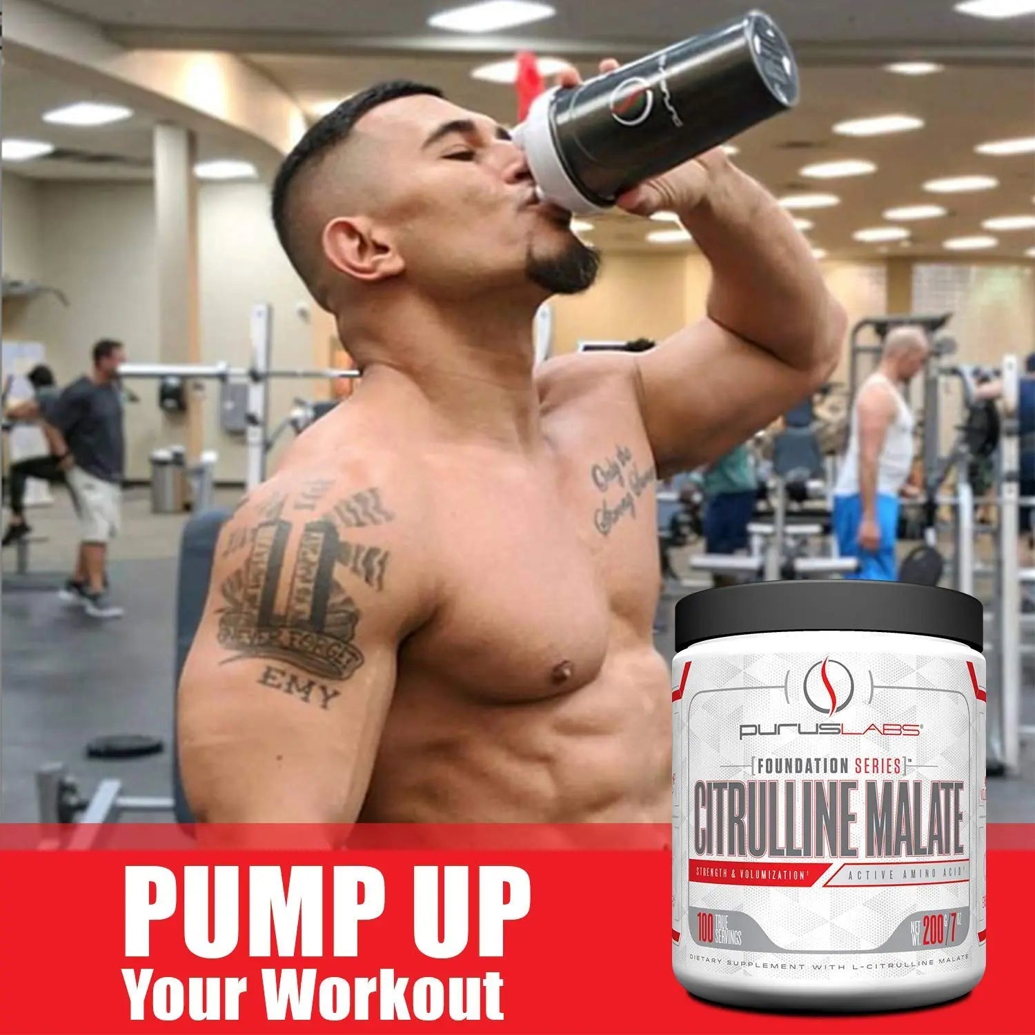Purus Labs Foundation Series Citrulline Malate Powder | Active Amino Acid L-Citrulline Purus Labs