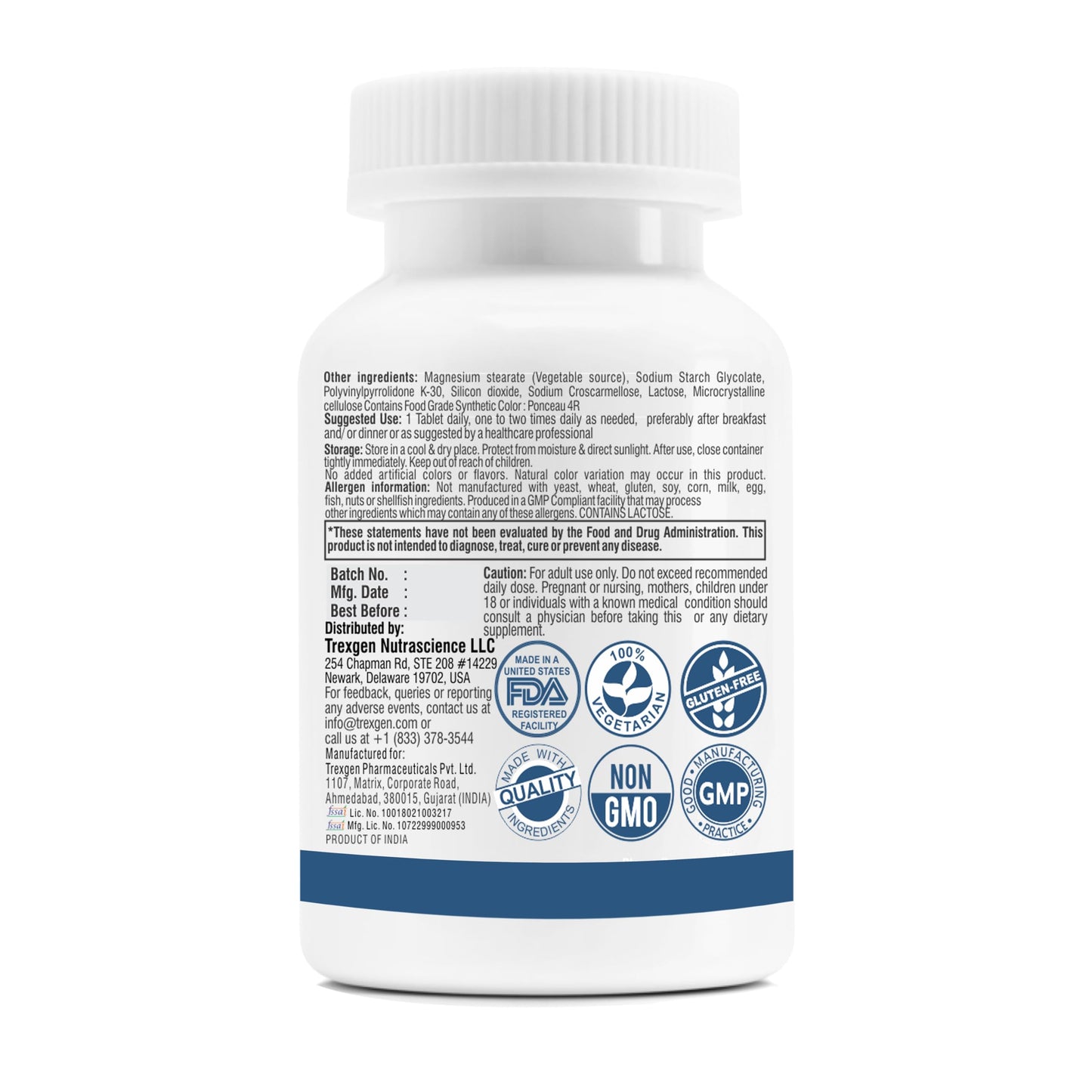 Trexgenics MENOSTOP Complete Menopause Support with Isoflavones Trexgenics