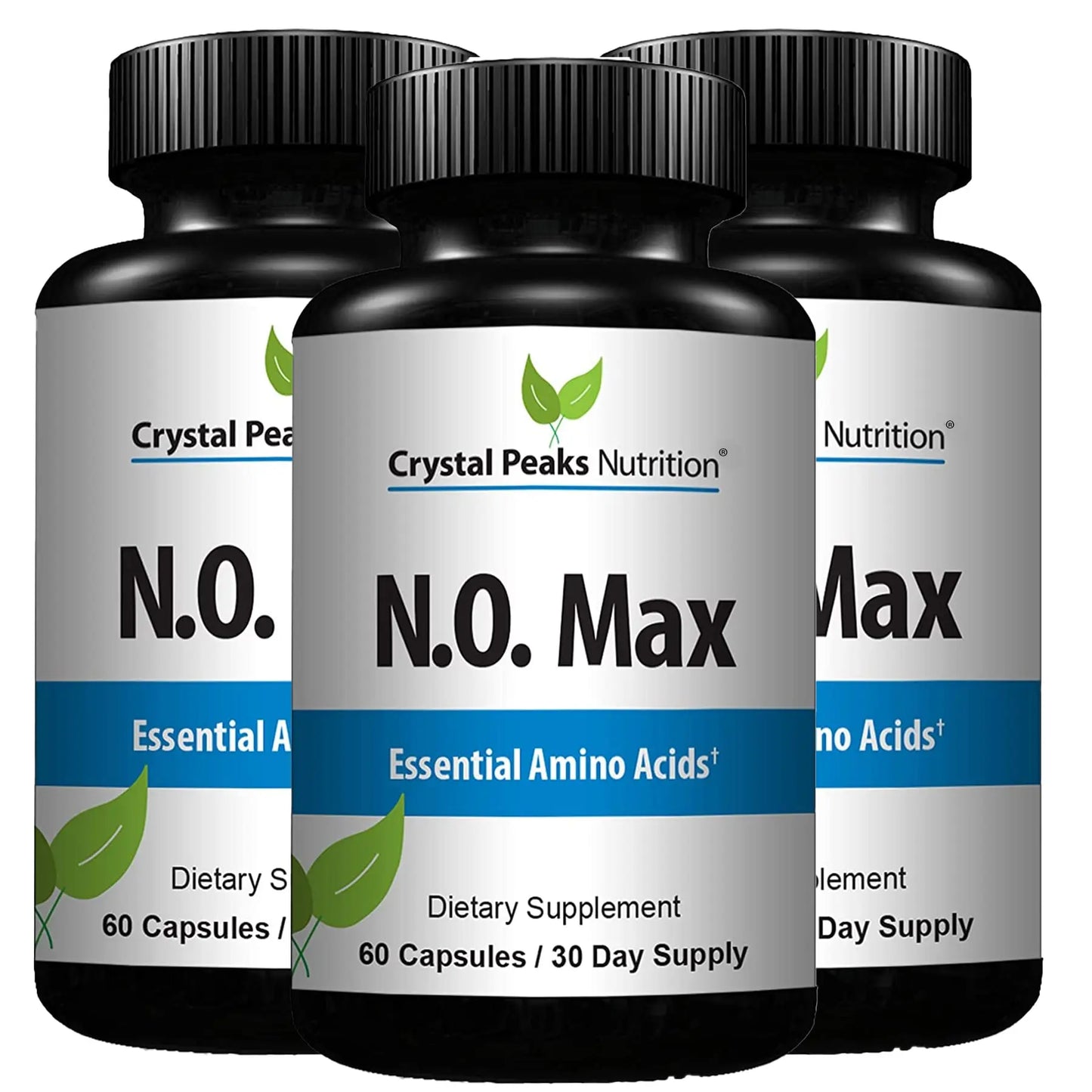CRYSTAL PEAKS NUTRITION N.O. Max Nitric Oxide Supplement - L Arginine, Citrulline CRYSTAL PEAKS NUTRITION